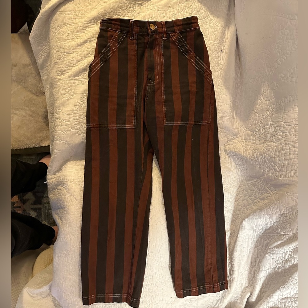Big Bud Press Work Pants - striped